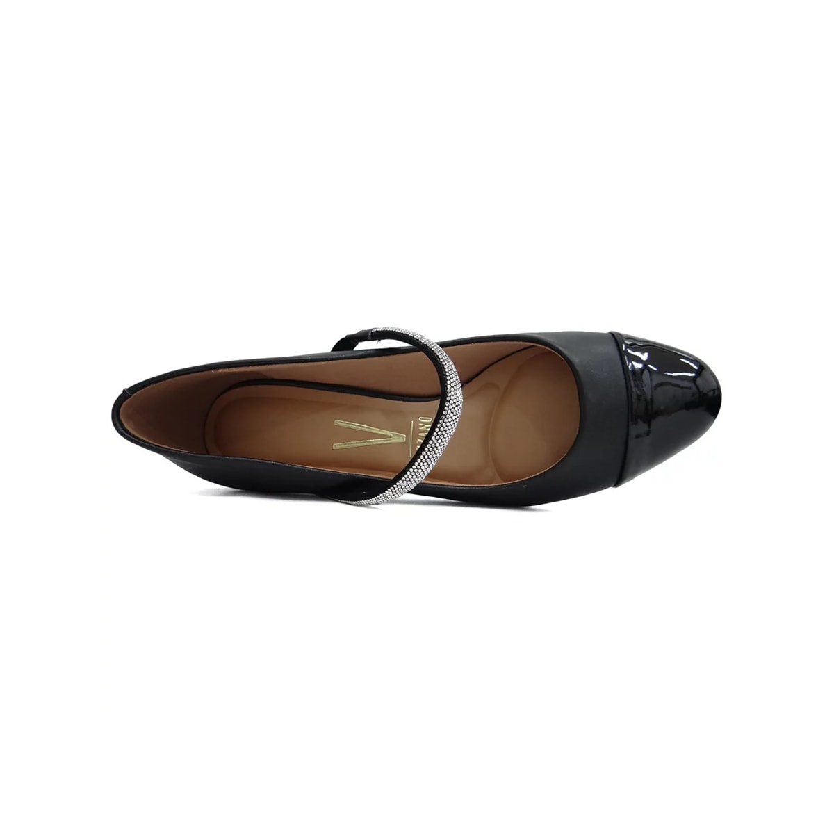 Sapato Vizzano Scarpin Salto Bloco1423.103 Preto Sapato Vizzano Scarpin Salto Bloco1423.103 Preto