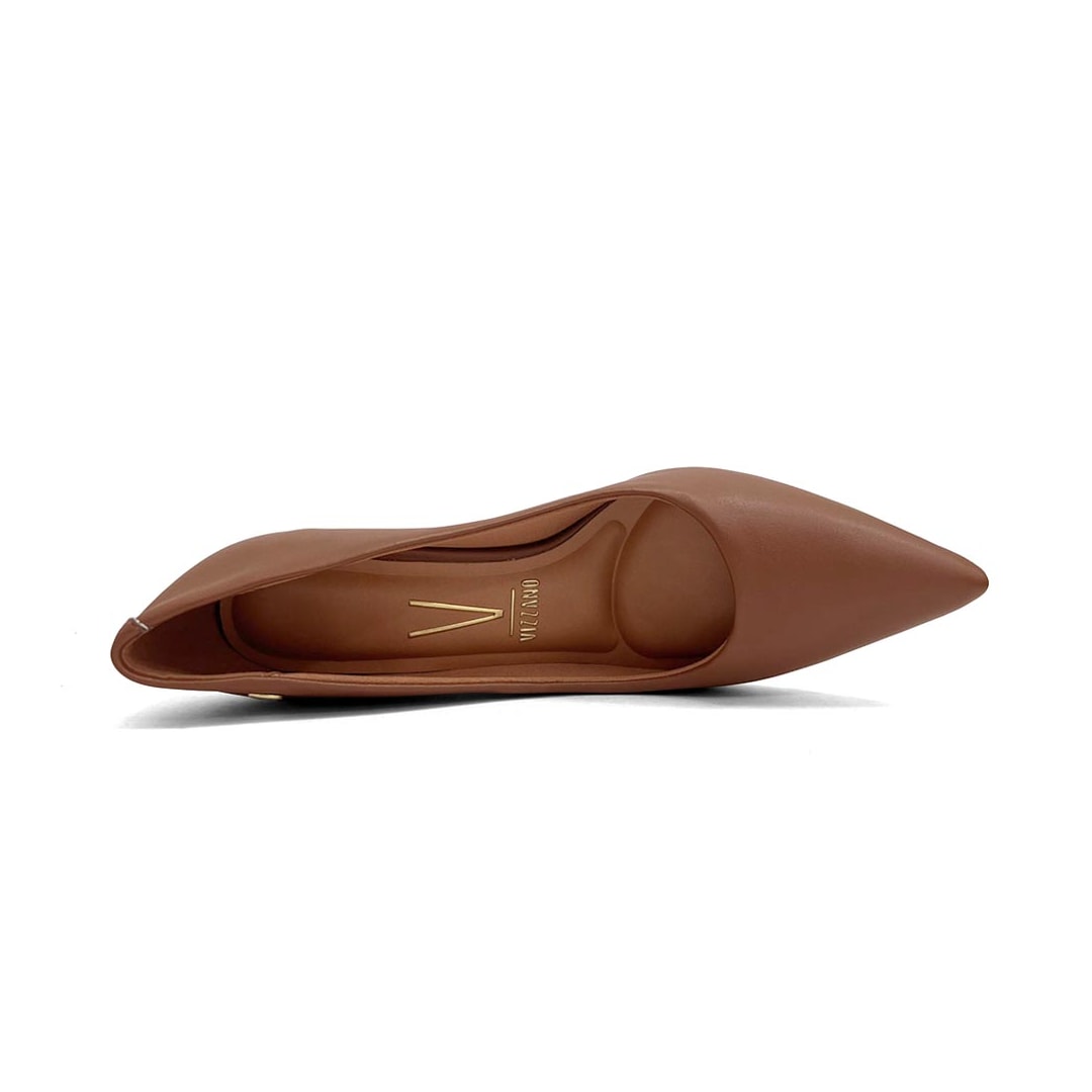 Sapato Vizzano Scarpin Salto Fino 1185.702 Mocca Sapato Vizzano Scarpin Salto Fino 1185.702 Mocca