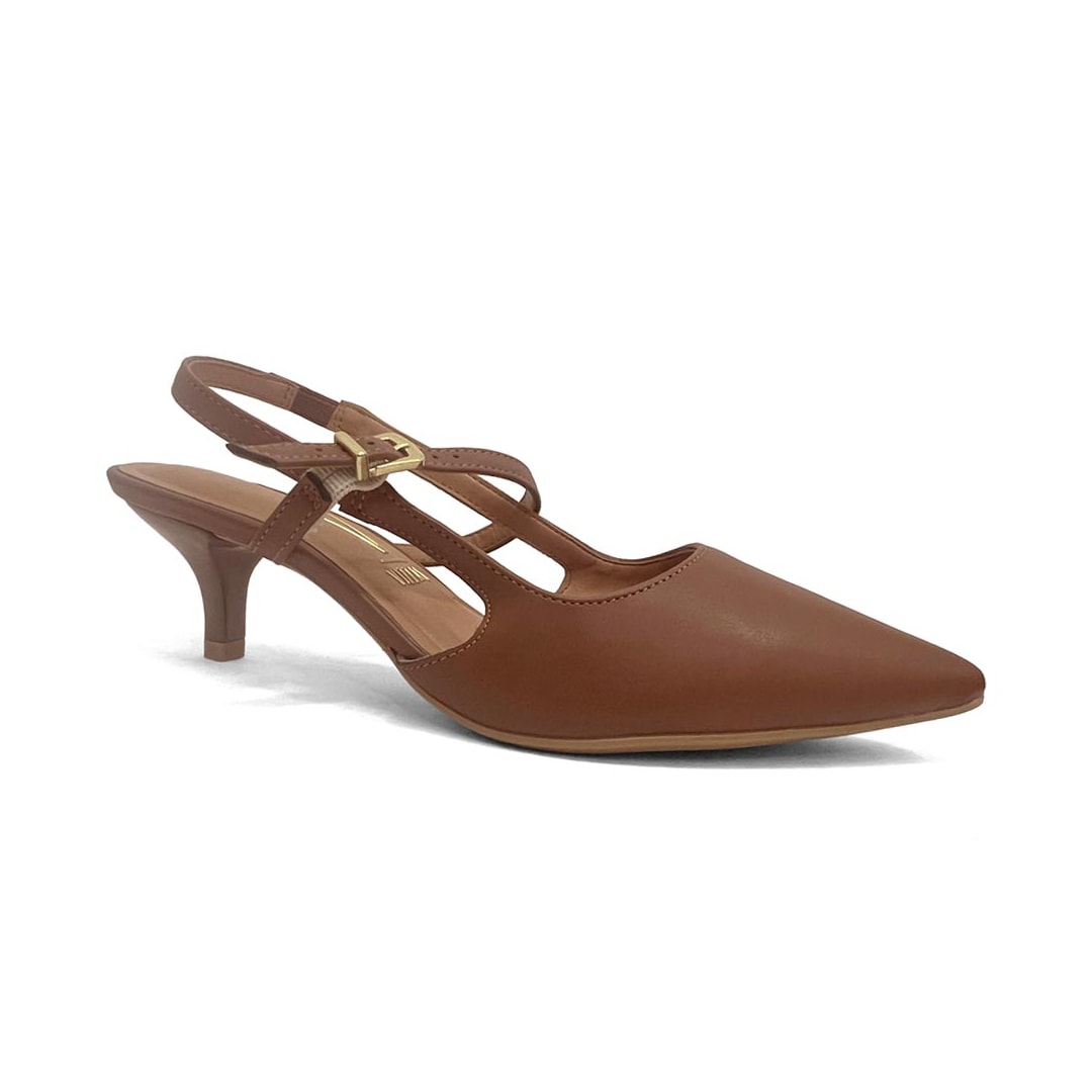 Sapato Vizzano Slingback 1122.893 Mocca