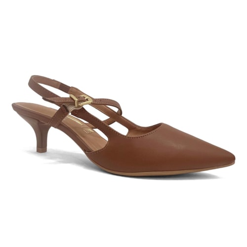 Sapato Vizzano Slingback 1122.893 Mocca