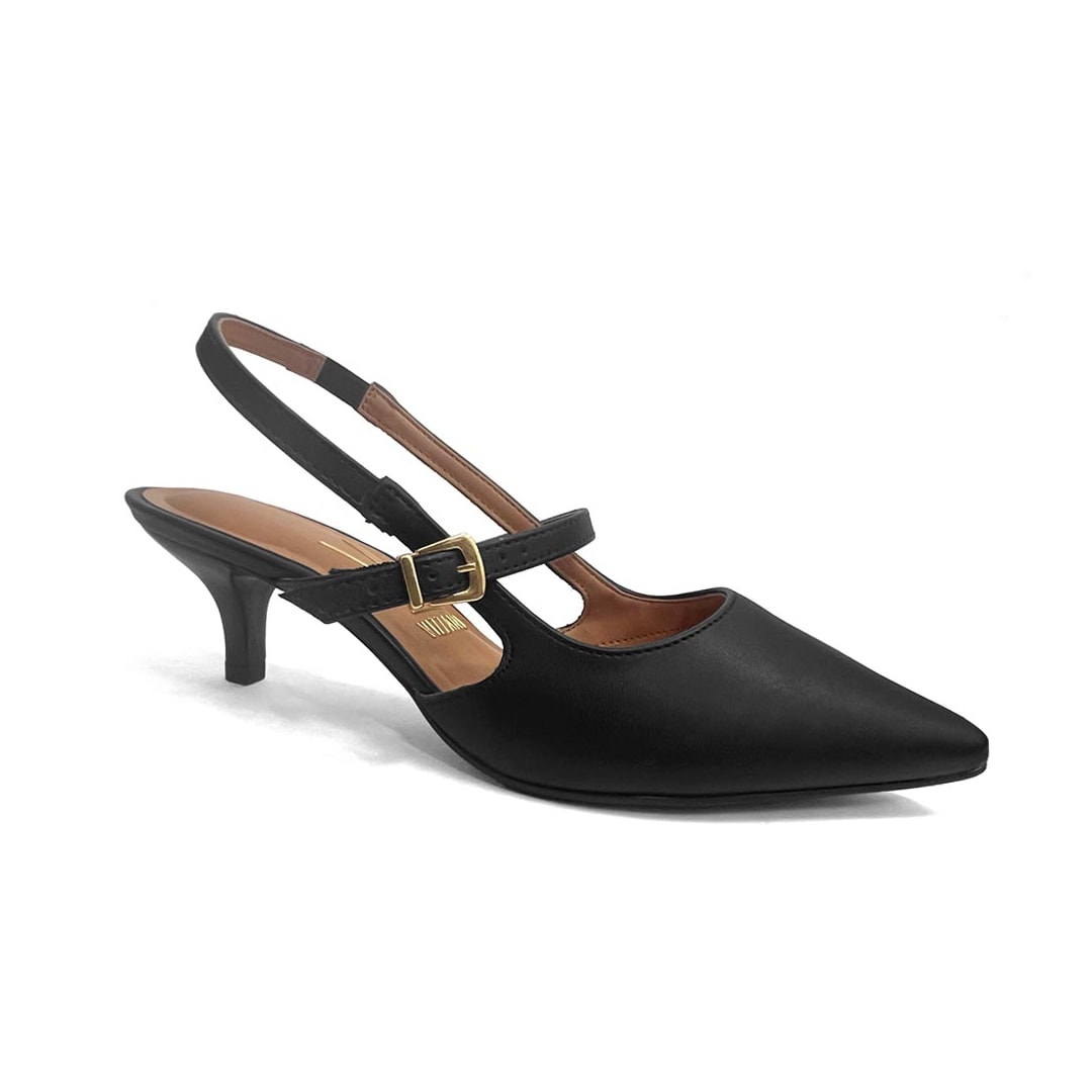 Sapato Vizzano Slingback 1122.893 Preto
