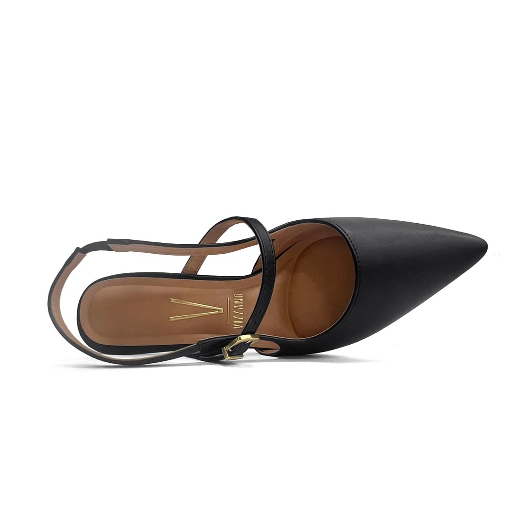 Sapato Vizzano Slingback 1122.893 Preto