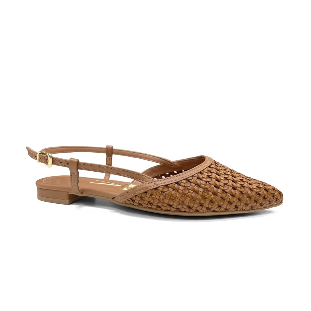 Sapato Vizzano Slingback 1206.1025 Camel