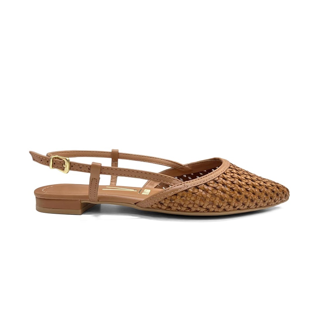 Sapato Vizzano Slingback 1206.1025 Camel