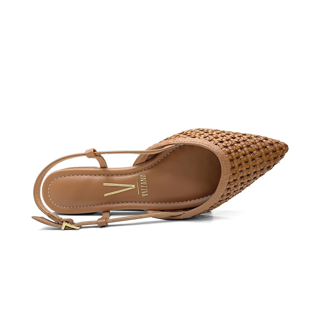 Sapato Vizzano Slingback 1206.1025 Camel