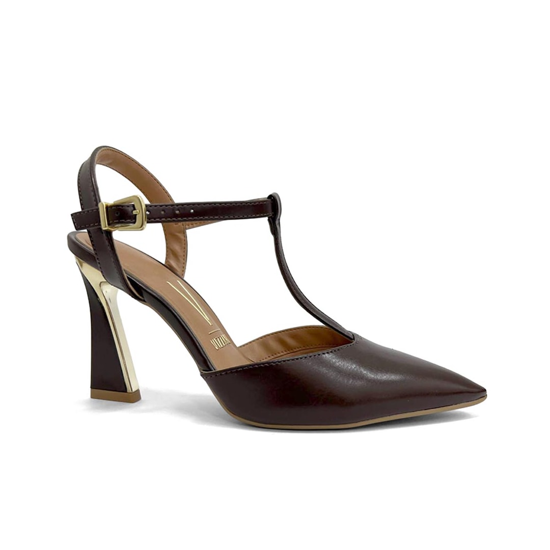 Sapato Vizzano Slingback Boneca 1388.215 Cacau Sapato Vizzano Slingback Boneca 1388.215 Cacau