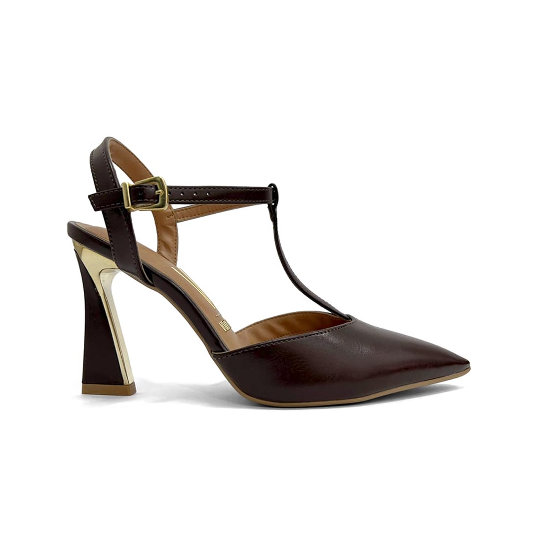 Sapato Vizzano Slingback Boneca 1388.215 Cacau