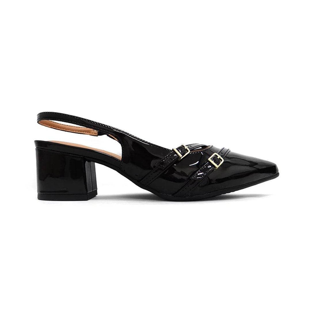 Sapato Vizzano Slingback Scarpin 1220.366 Preto