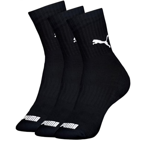 Detalhe - Selene Kit Meia Cano Medio 4530 Preta