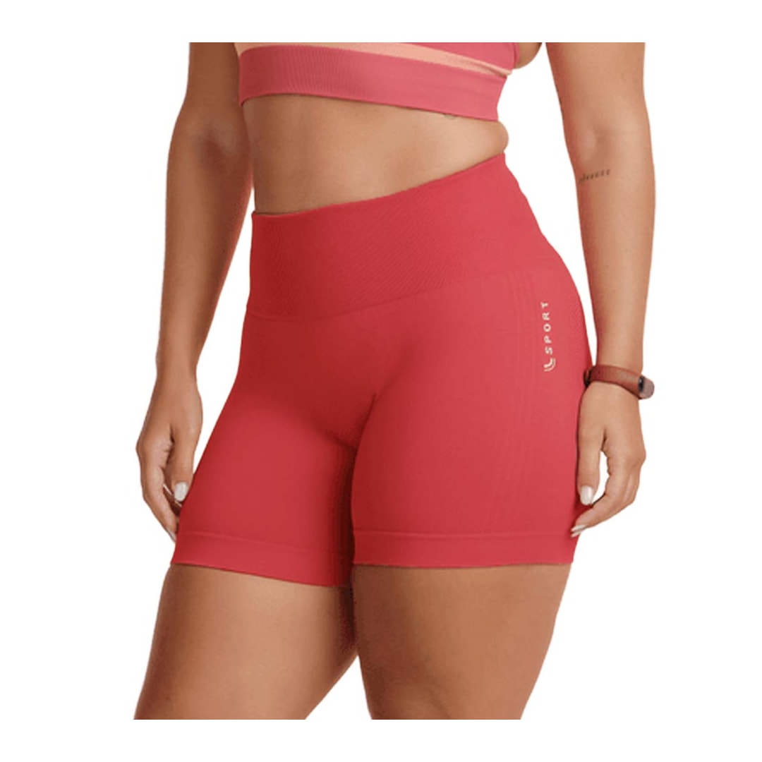 Short Lupo Lsport Basic 71348 Goiaba