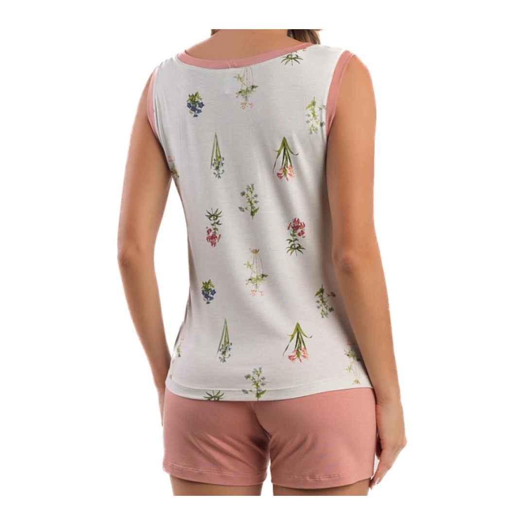 Shortdoll Podiun Feminino Verão Sem Manga 275052 Off White