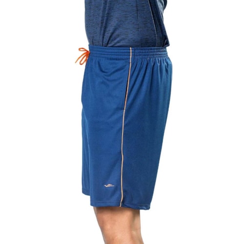 Detalhe - Shorts Elite De Futebol  001247 Marinho