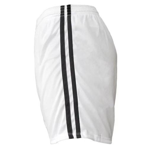 Detalhe - Shorts Elite Futebol 1052 Preto/Branco