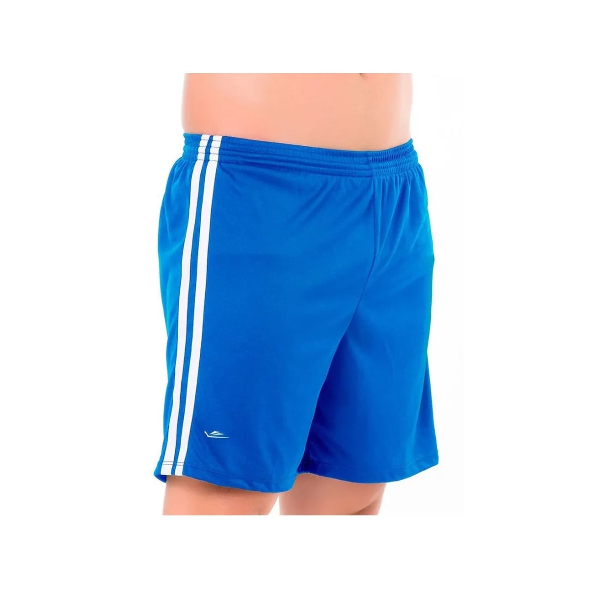 Shorts Elite Futebol 1052 Royal/Branco Shorts Elite Futebol 1052 Royal/Branco