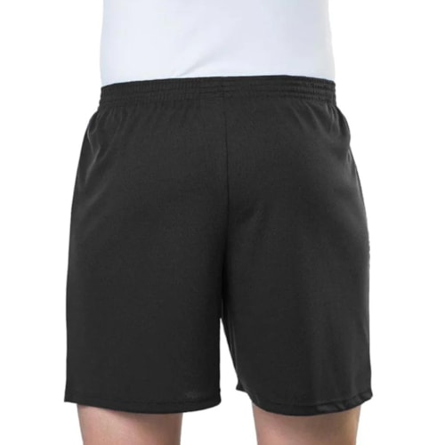 Detalhe - Shorts Elite Futebol 1200 Preto