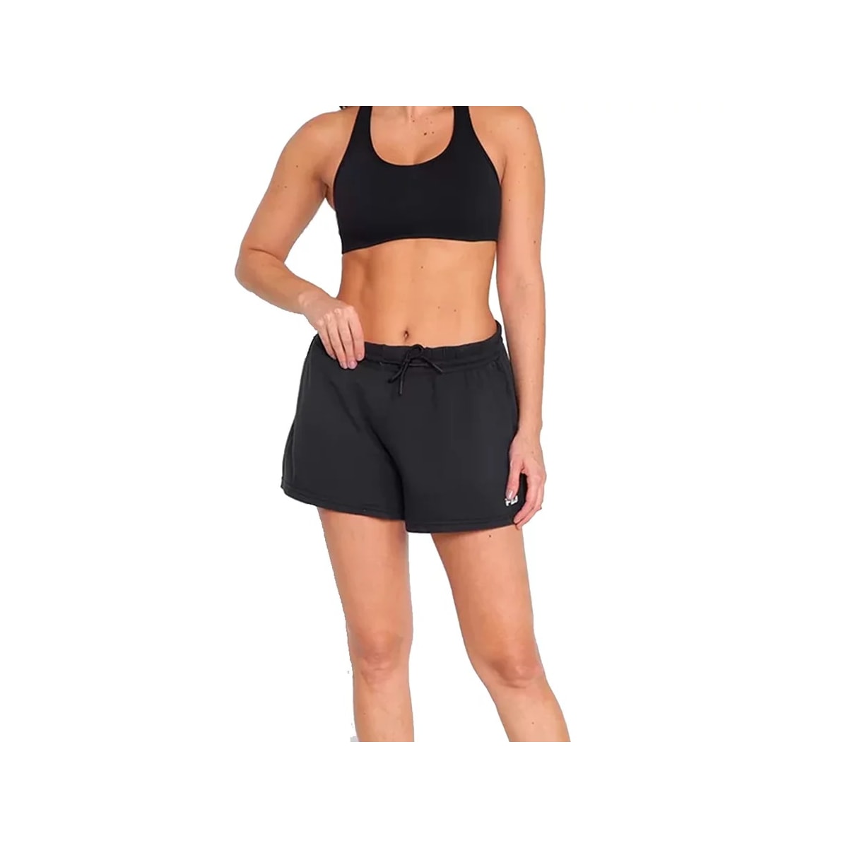 Shorts Fila Feminino Comfort Easy Plus F12L00415 Preto Shorts Fila Feminino Comfort Easy Plus F12L00415 Preto