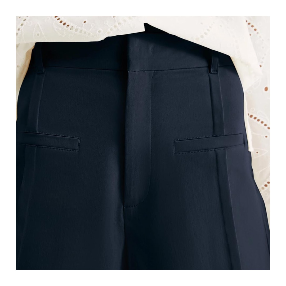 Shorts Hering Feminino Alfaiataria K5wu Azul Marinho