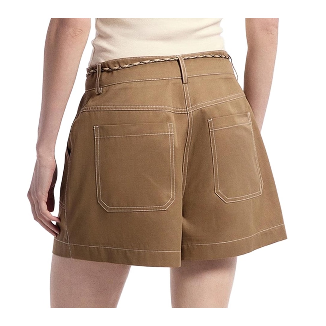 Shorts Hering Feminino Social K6md Capuccino Shorts Hering Feminino Social K6md Capuccino