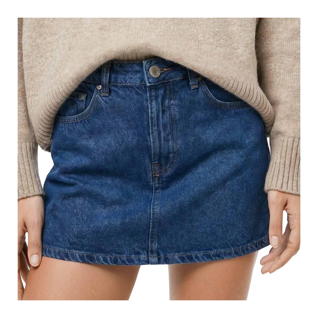Shorts Hering Saia Jeans Reto HCGQ Shorts Hering Saia Jeans Reto HCGQ