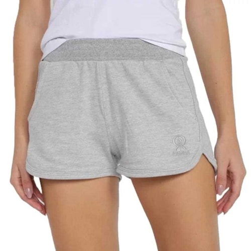 Shorts Rainha Feminino Casual 4420108 Mescla Claro