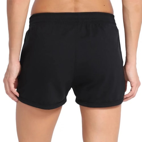 Shorts Rainha Feminino Casual 4420108 Preto