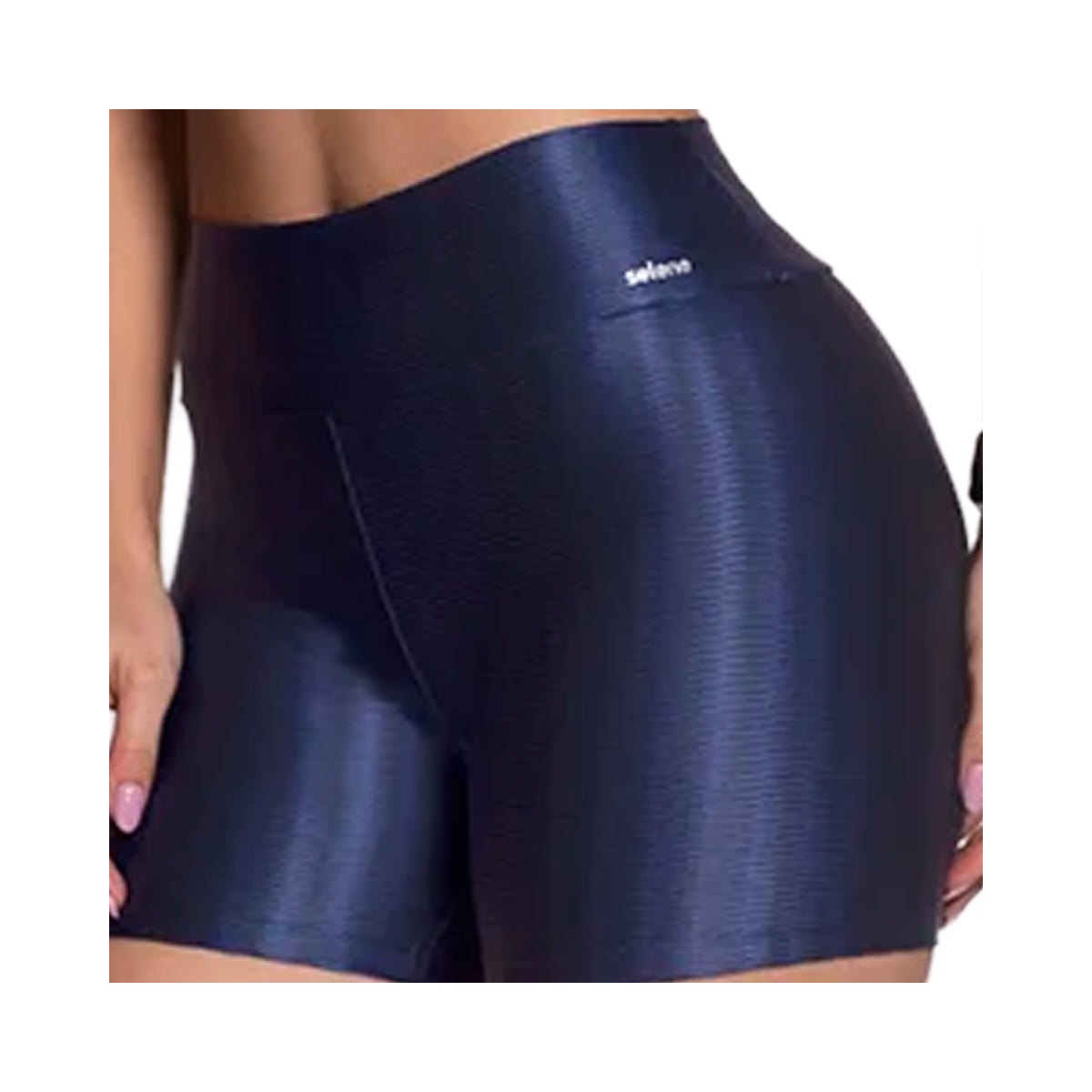 Shorts Selene 3D Fitness 20883 Marinho Shorts Selene 3D Fitness 20883 Marinho