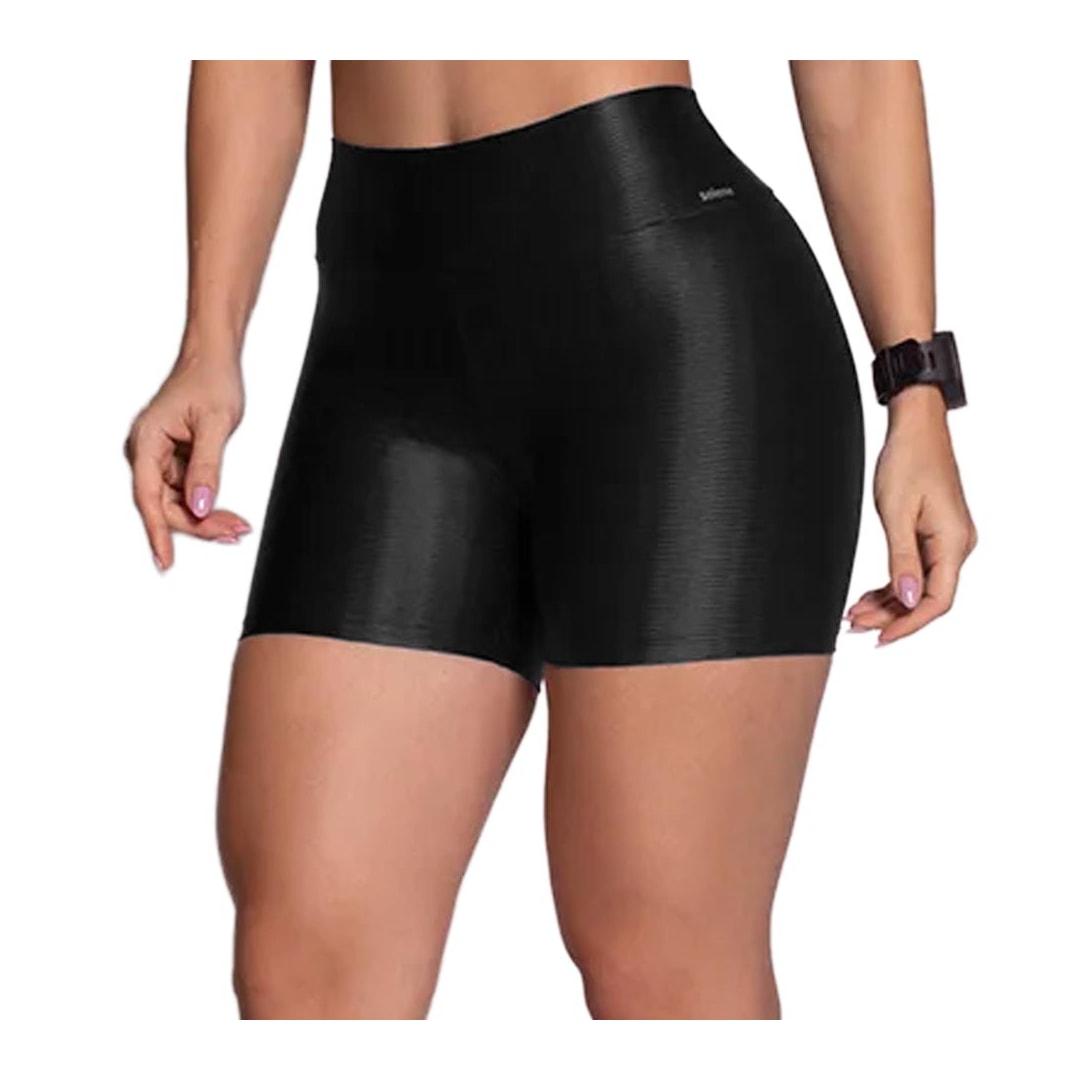 Shorts Selene 3D Fitness 20883 Preto Shorts Selene 3D Fitness 20883 Preto