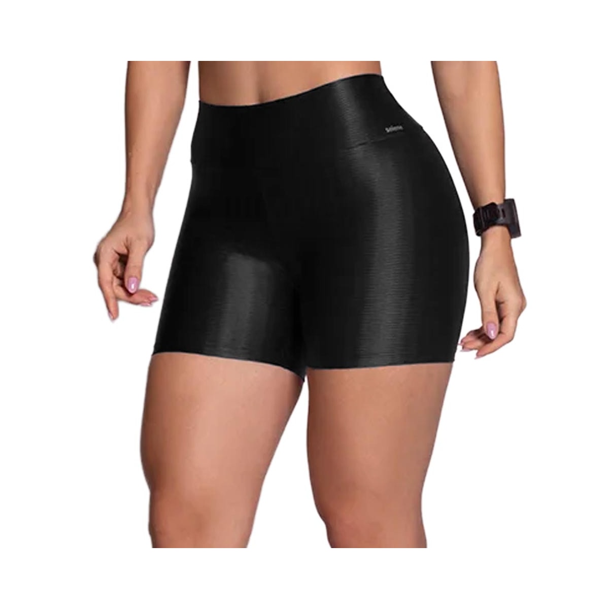 Shorts Selene 3D Fitness 20883 Preto Shorts Selene 3D Fitness 20883 Preto