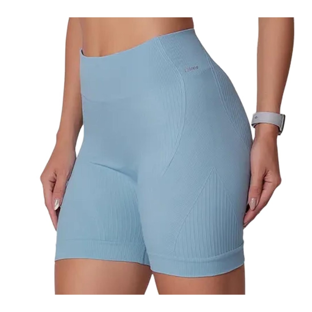 Shorts Selene Fitness 20924 Azul Mescla