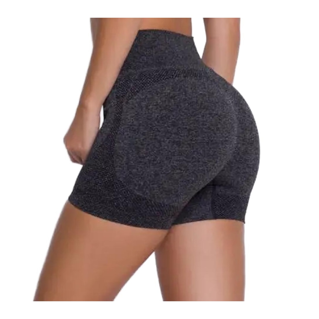 Shorts Selene Fitness 20924 Preto Mescla