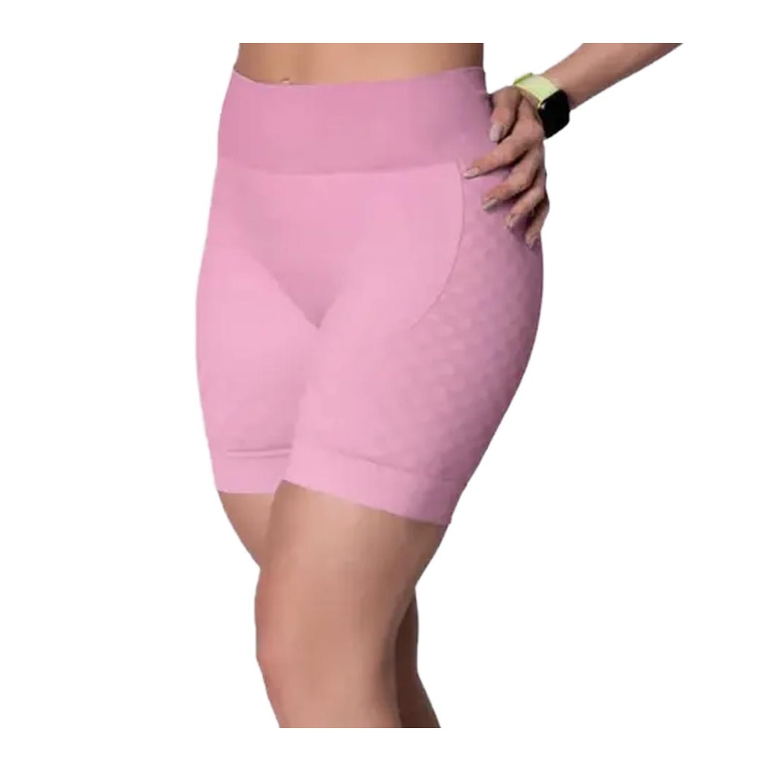 Shorts Selene Fitness 20928 Malva Mescla Shorts Selene Fitness 20928 Malva Mescla