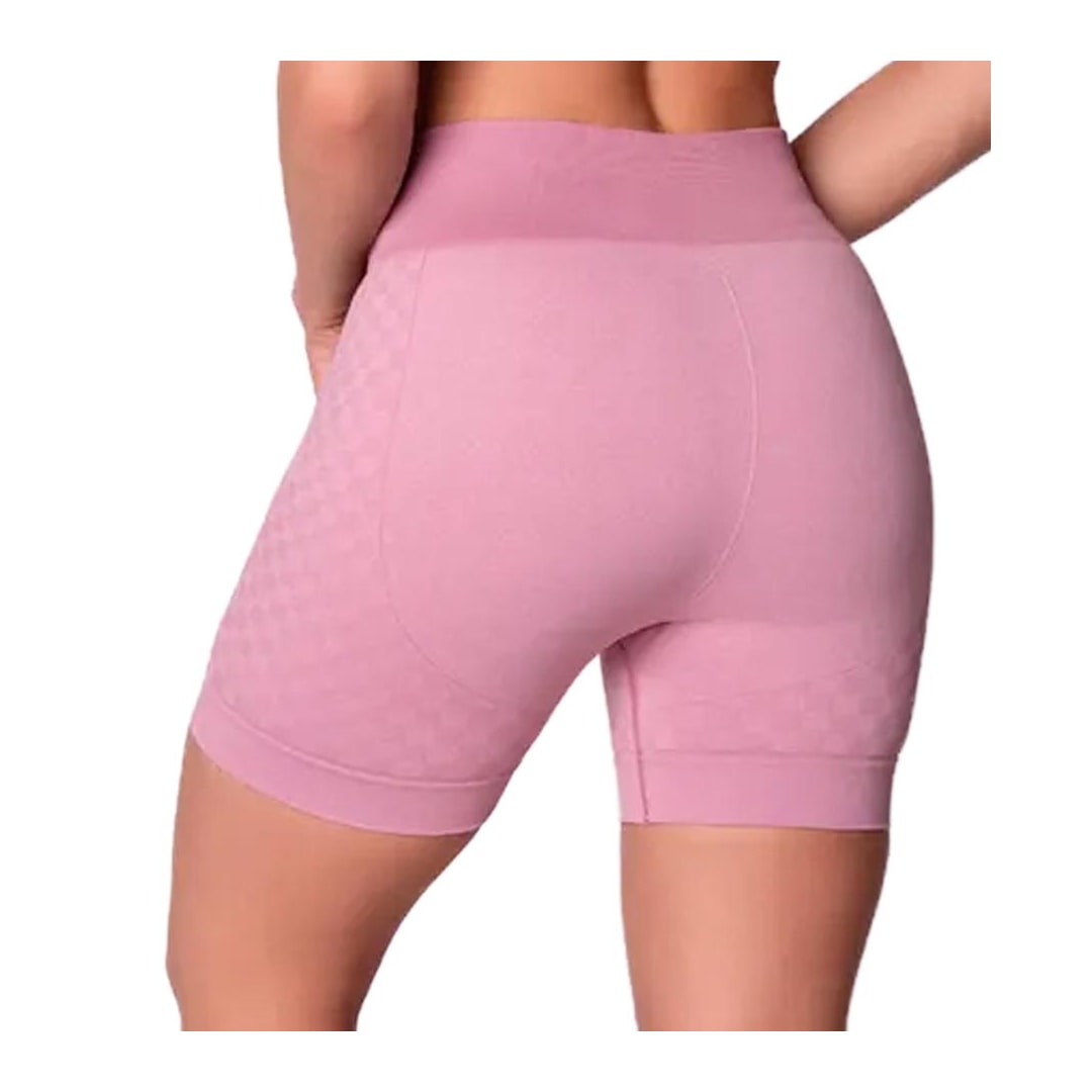 Shorts Selene Fitness 20928 Malva Mescla Shorts Selene Fitness 20928 Malva Mescla