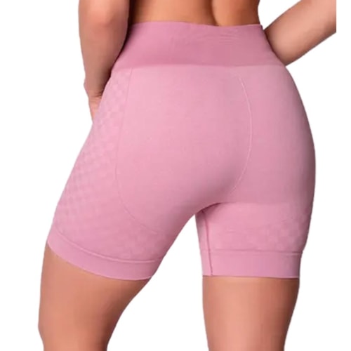Detalhe - Shorts Selene Fitness 20928 Malva Mescla