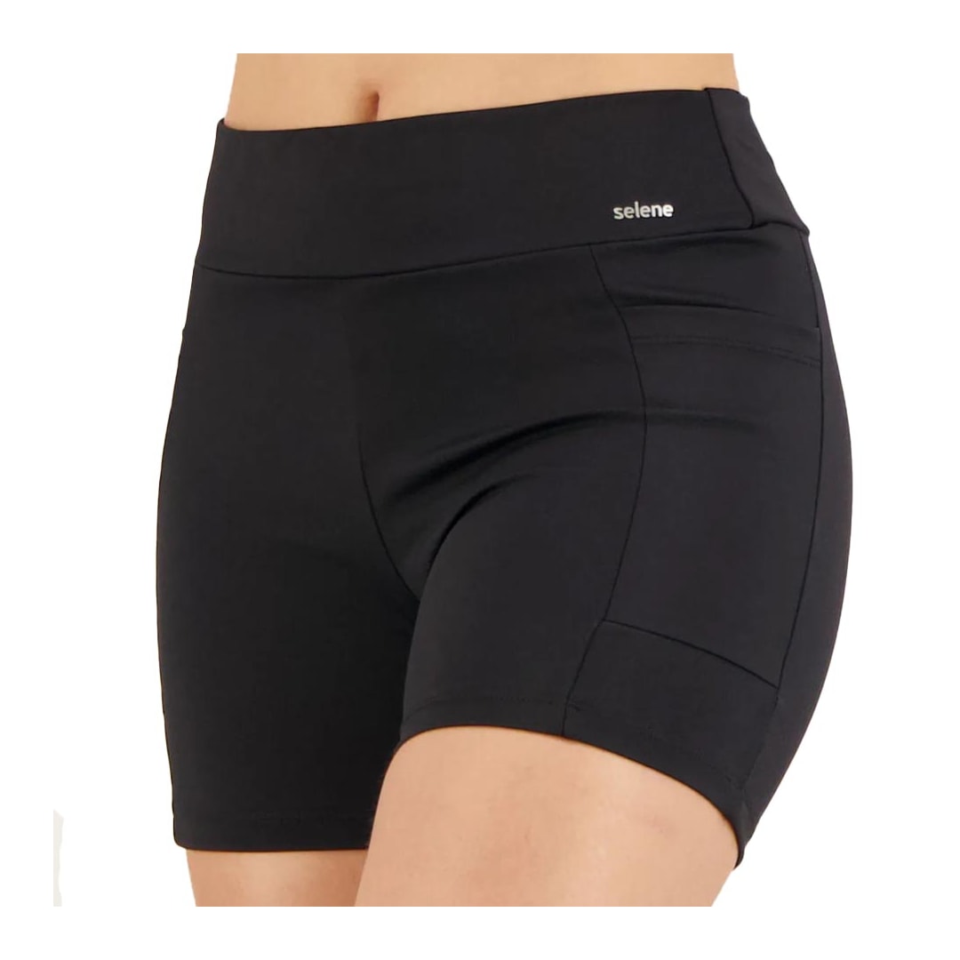 Shorts Selene Fitness 24807 Preto Shorts Selene Fitness 24807 Preto
