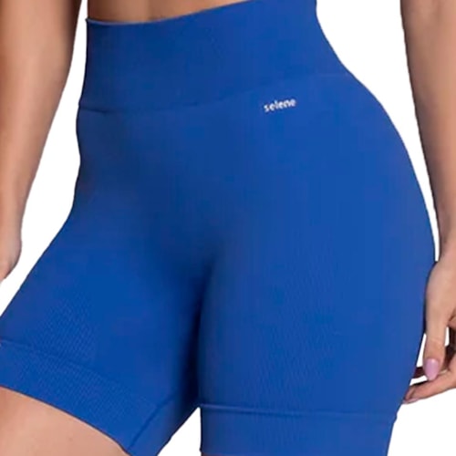 Detalhe - Shorts Selene Fitness Feminino 20922 Nautico