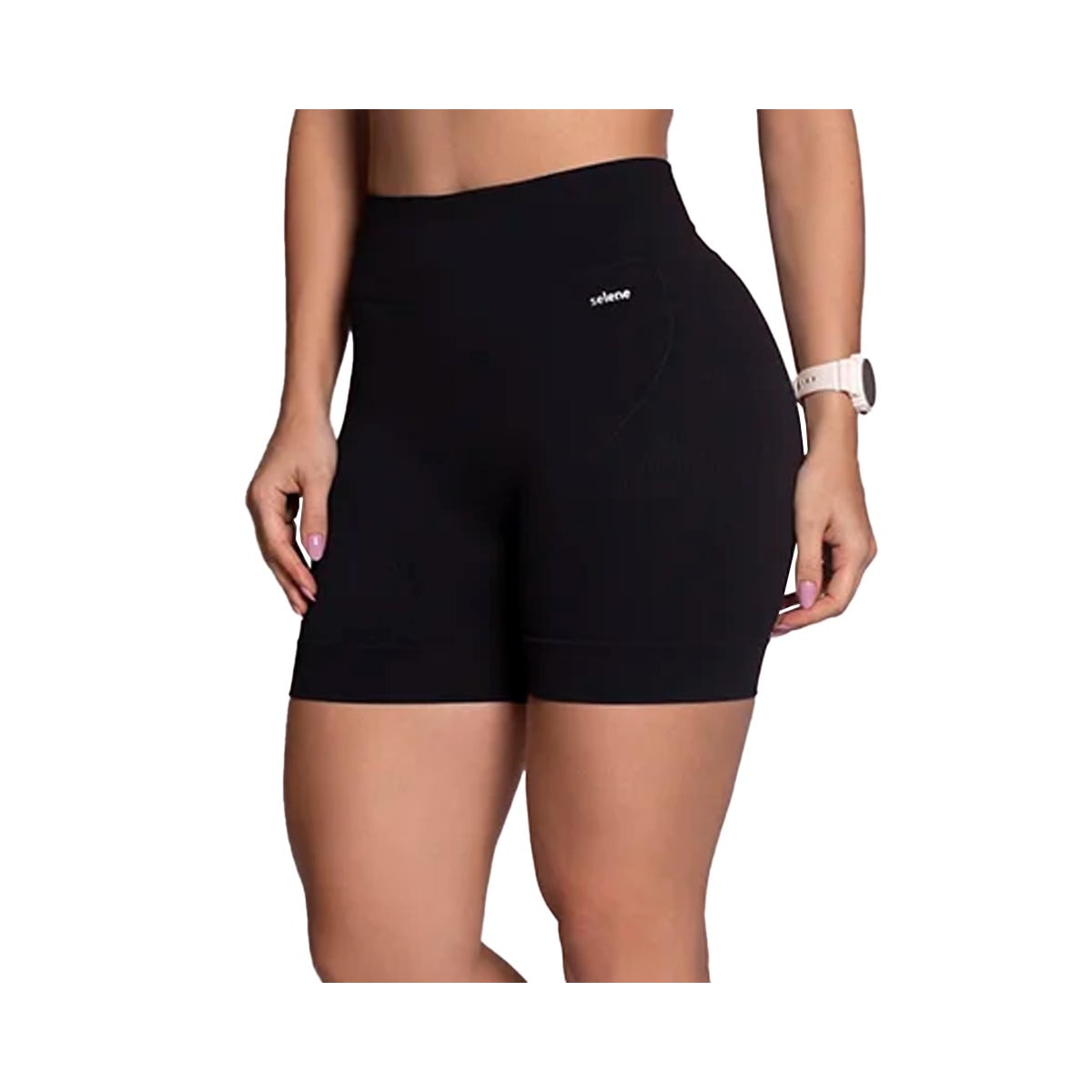 Shorts Selene Fitness Feminino 20922 Preto Shorts Selene Fitness Feminino 20922 Preto