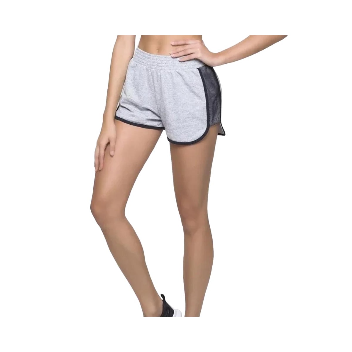 Shorts Selene Moletinho 20836 Cinza Mescla Shorts Selene Moletinho 20836 Cinza Mescla