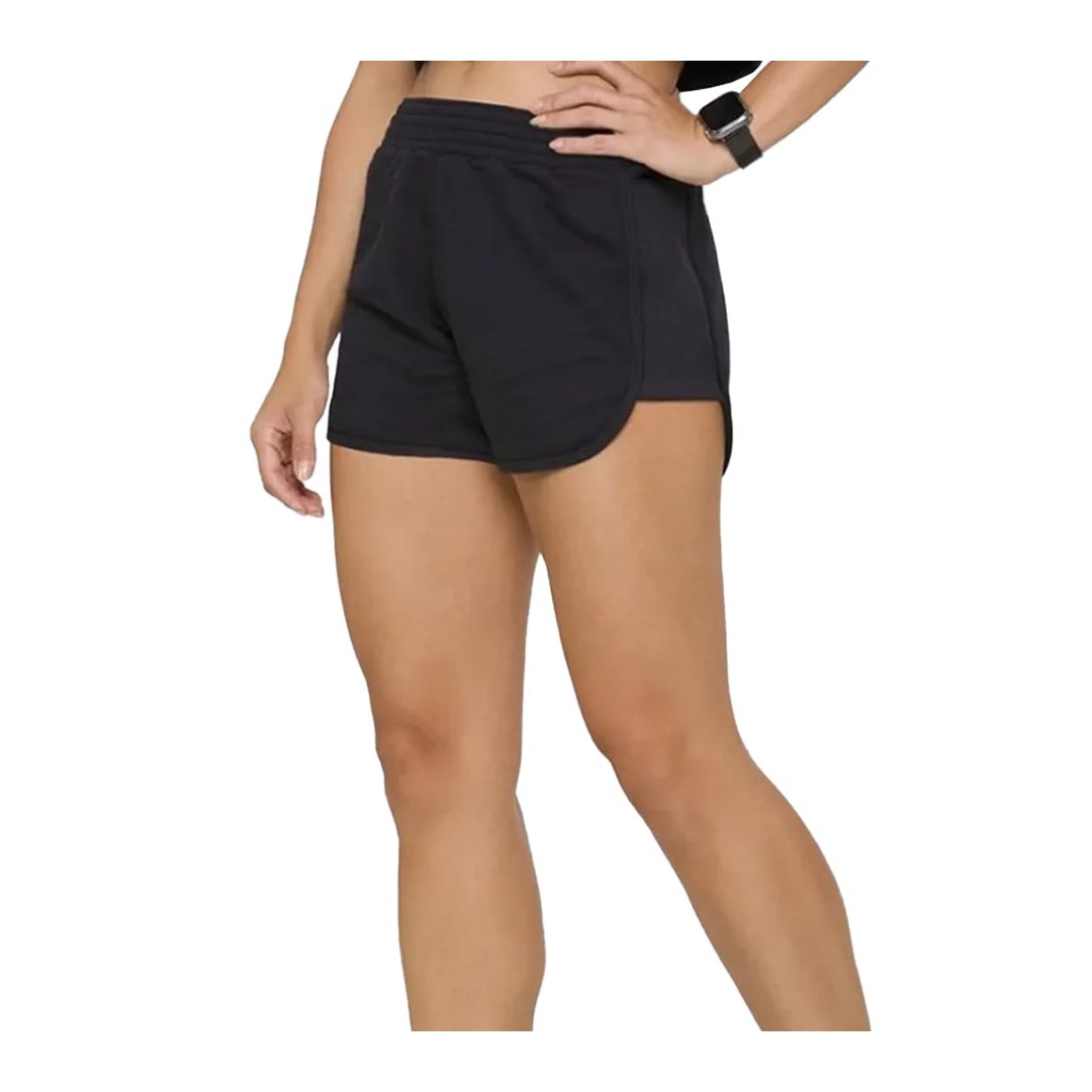 Shorts Selene Moletinho 24816 Preto Shorts Selene Moletinho 24816 Preto