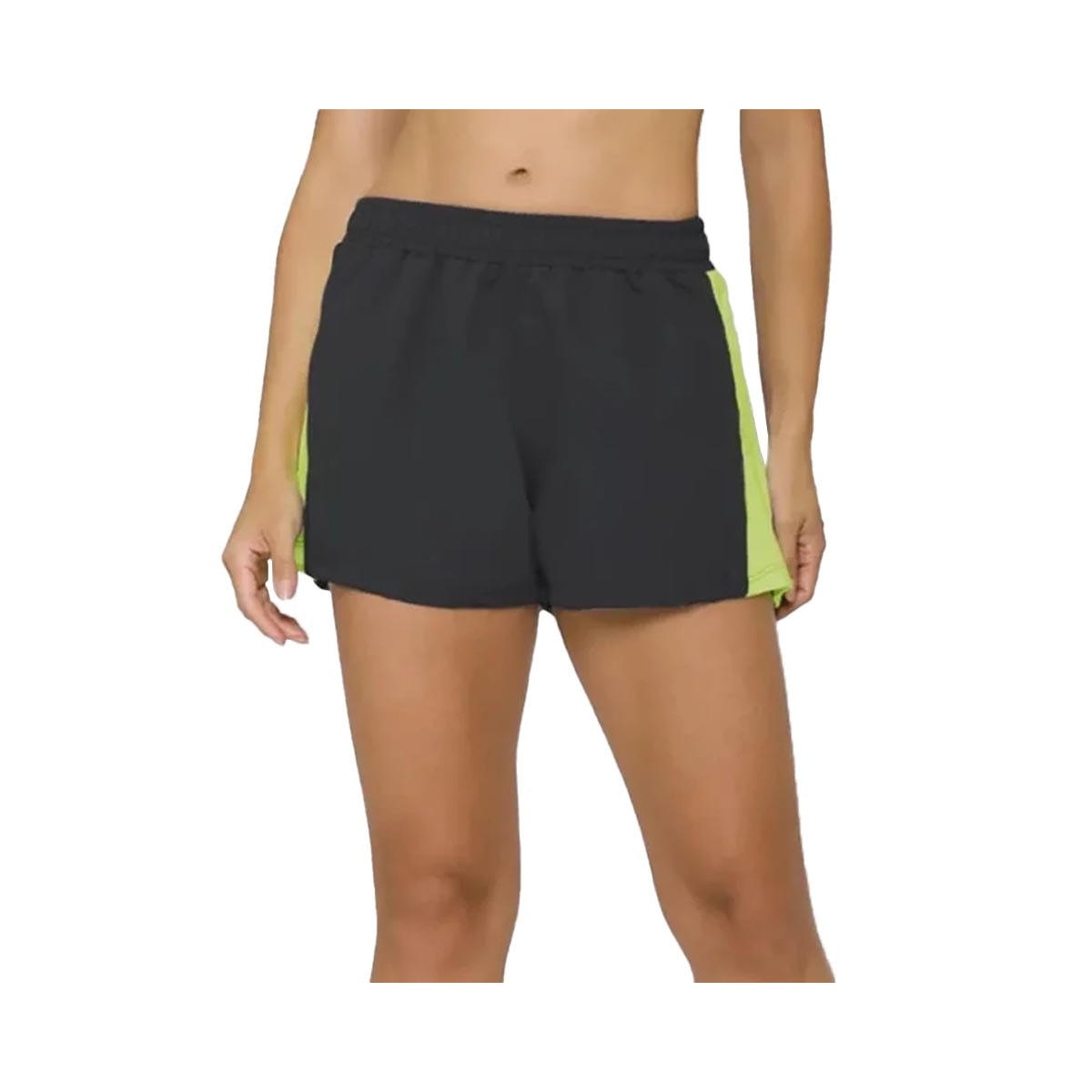 Shorts Selene Sport 24850 Chumbo/Verde