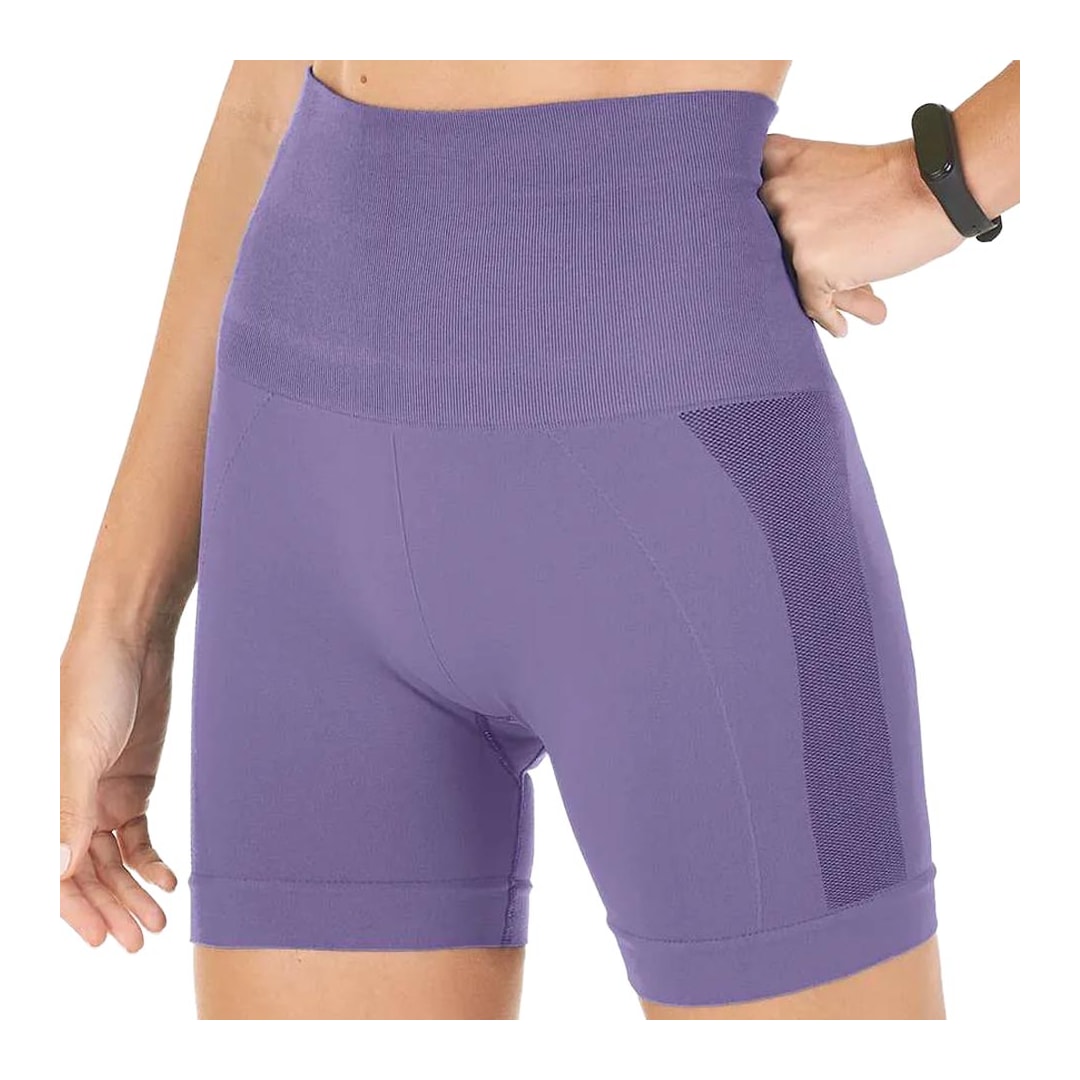 Shorts Zee Rucci Sem Costura Zr0700-002P C656 Roxo