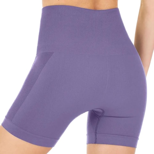 Detalhe - Shorts Zee Rucci Sem Costura Zr0700-002P C656 Roxo
