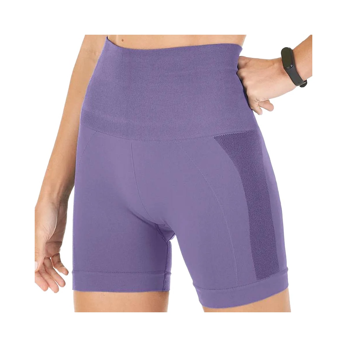 Shorts Zee Rucci Sem Costura Zr0700-002P C656 Roxo