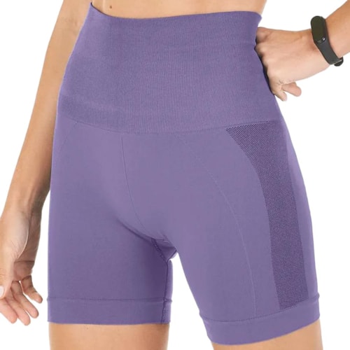 Shorts Zee Rucci Sem Costura Zr0700-002P C656 Roxo