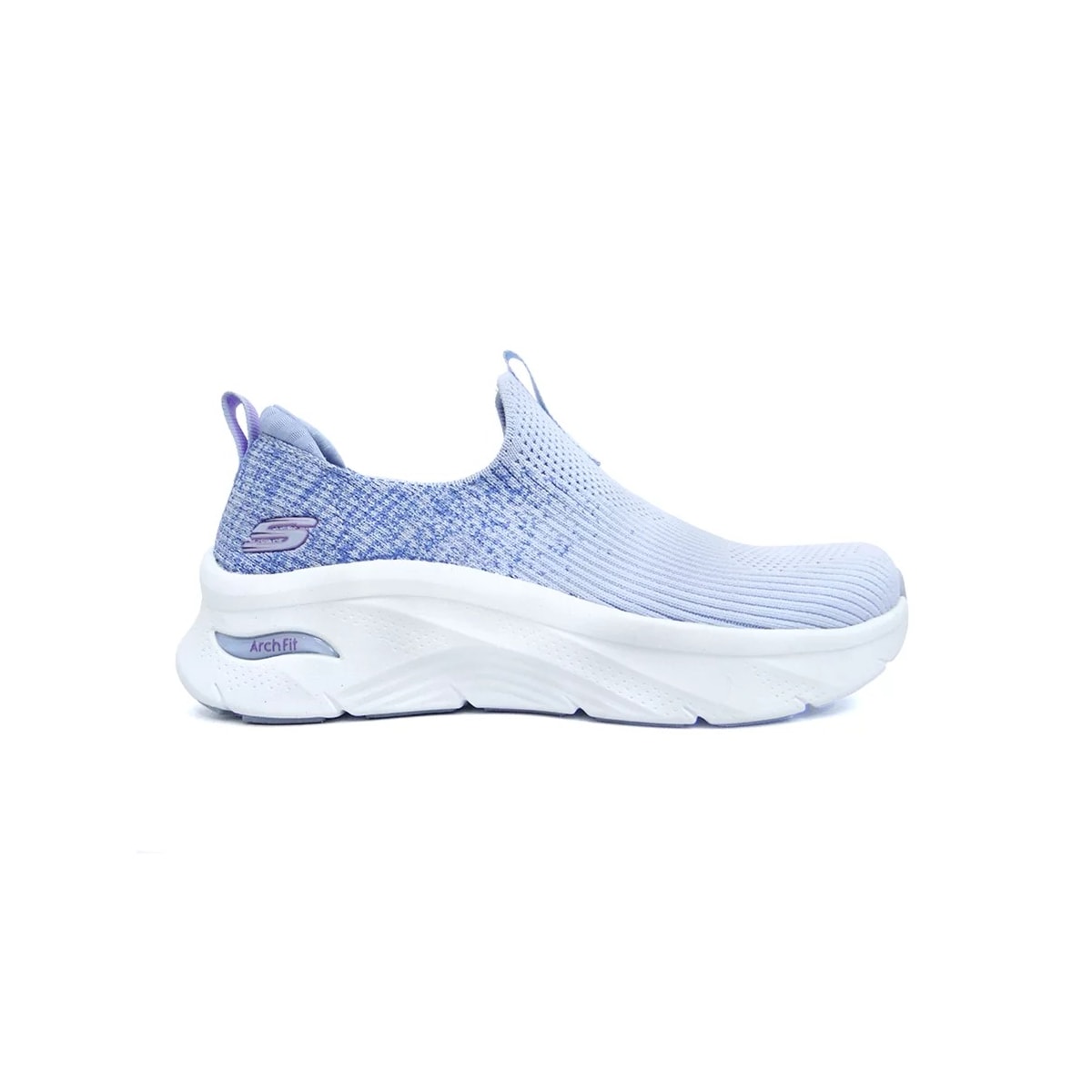 Skechers Tênis Feminino Arch Fit Dlux-Key Journey Arch Fit 149684 Azul Claro Skechers Tênis Feminino Arch Fit Dlux-Key Journey Arch Fit 149684 Azul Claro
