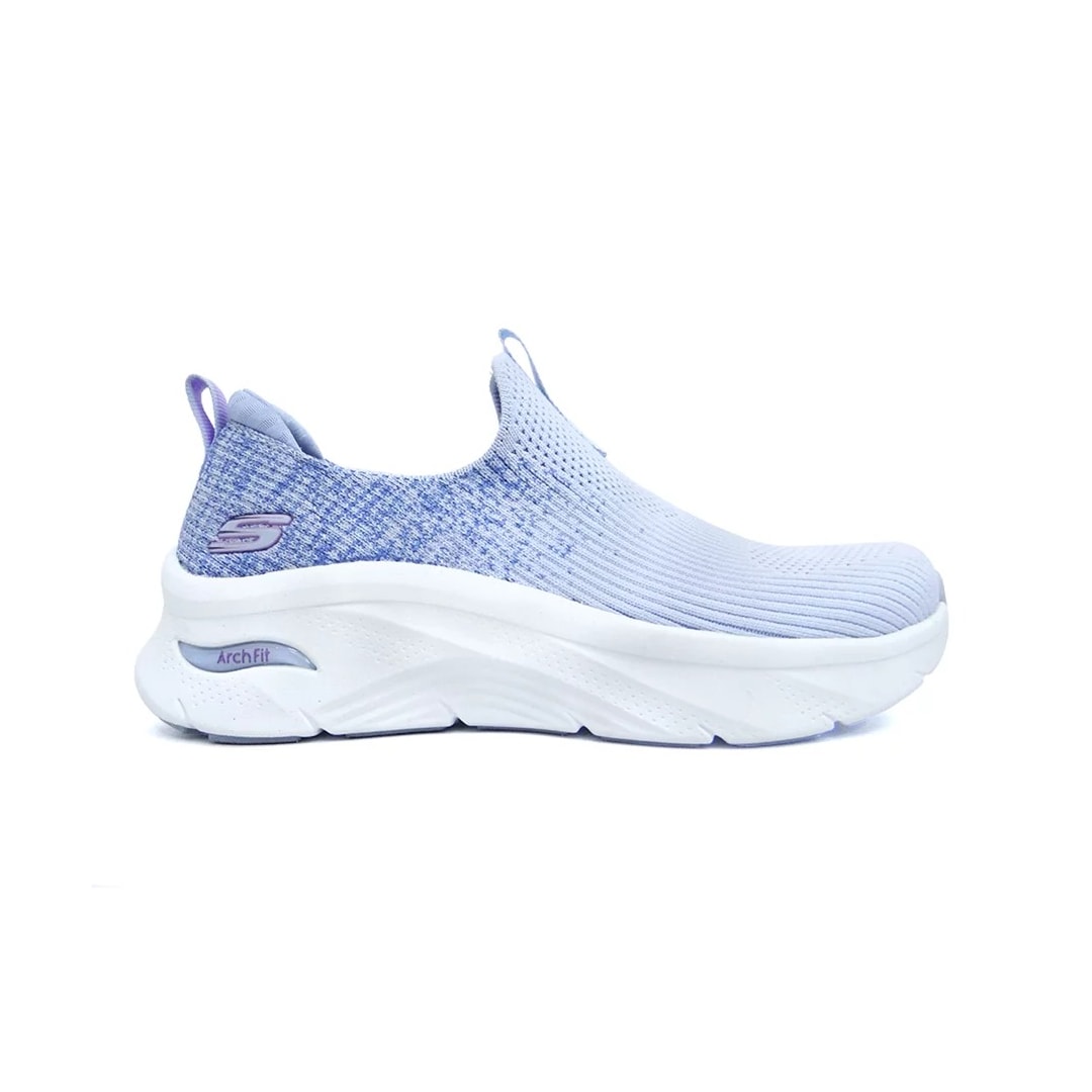Skechers Tênis Feminino Arch Fit Dlux-Key Journey Arch Fit 149684 Azul Claro