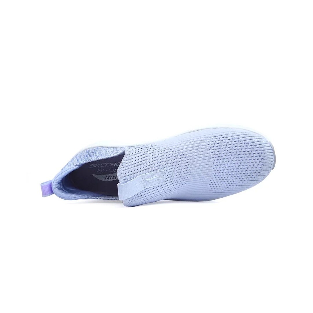 Skechers Tênis Feminino Arch Fit Dlux-Key Journey Arch Fit 149684 Azul Claro