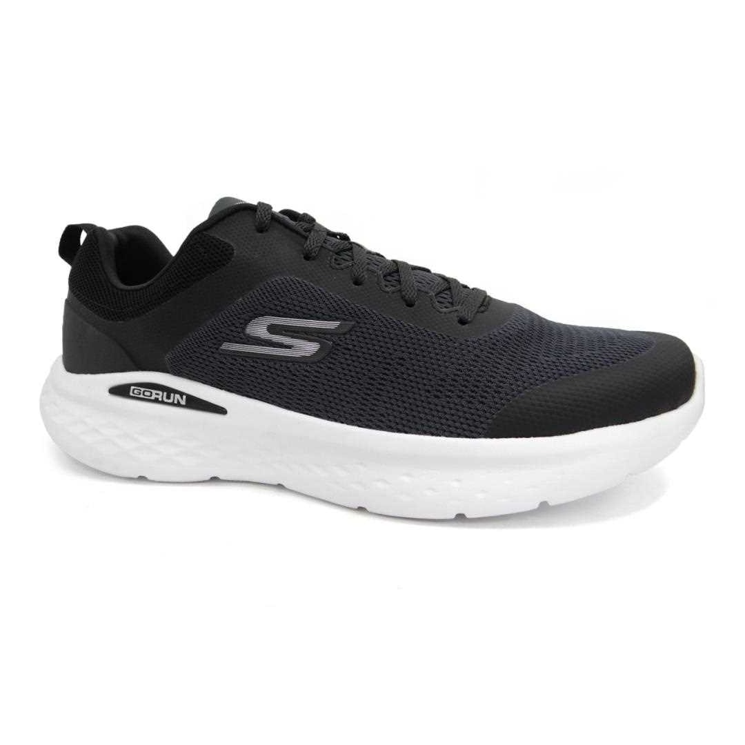 Skechers Tênis Masculino Go Run Lite Go Run Lite Cinza/Preto Skechers Tênis Masculino Go Run Lite Go Run Lite Cinza/Preto