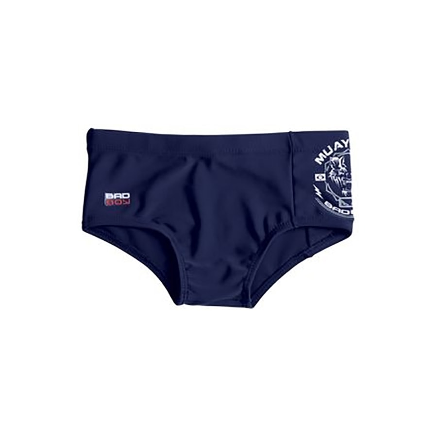 Sunga boxer estampada bad boy infantil