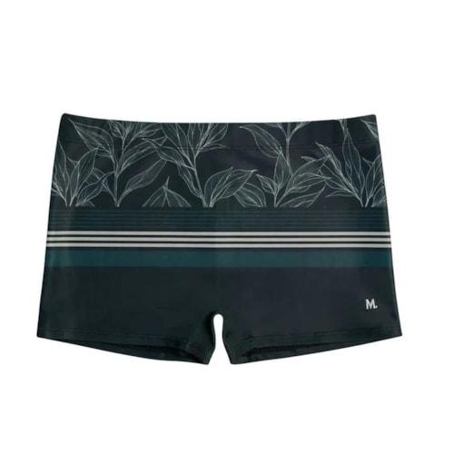 Detalhe - Sunga Mash Adulto 300.123 Folhagem