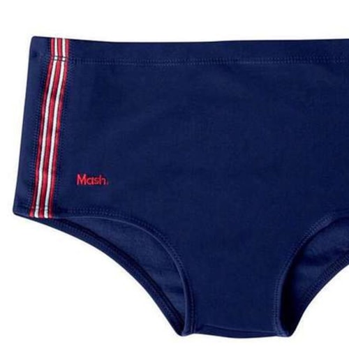 Detalhe - Sunga Mash Adulto 303.39 Azul Marinho